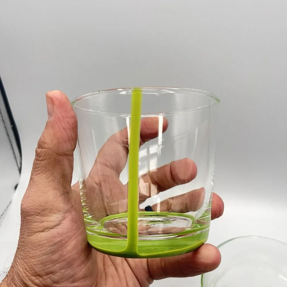 Green Glasses - Set Of 2